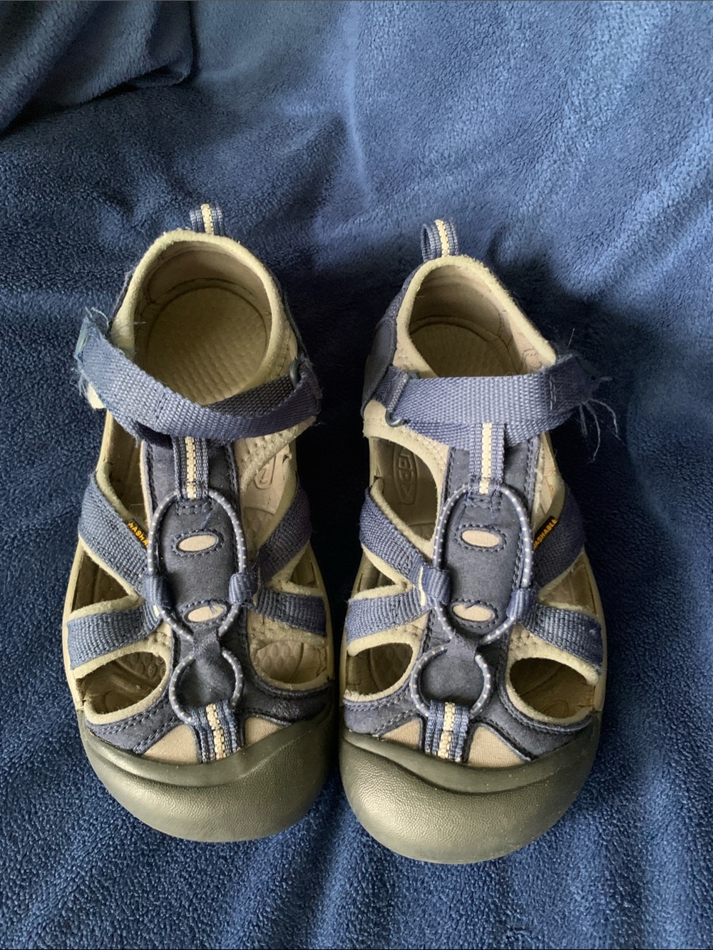 Keen Kids Navy and Gray Closed-Toe Sport Sandals